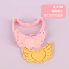 Série Dia dos Namorados Moldes de Biscoito 3D DIY Moldes de Biscoito Realistas com Design de Prensagem Tridimensional, Materiais Seguros para Uso Tranquilo