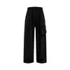 Pantalones de Trabajo al Aire Libre Tejidos para Hombre Jie Zhan 2026 Otoño Nueva Marca de Moda Casual Sueltos de Pierna Ancha Rectos