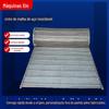 Correia transportadora de malha de aço inoxidável resistente a alta temperatura resistente a alimentos corrente de malha de corrente de metal placa de corrente de arame plano espiral