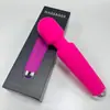 Vibrador de Cavaleiro 20 Frequências Transfronteiriço Bastão AV Dispositivo de Masturbação Vibrador de Choque Forte Bastão de Massagem Feminino Brinquedos Sexuais Adultos
