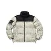 Versión Alta Transfronteriza de la Versión Norteamericana 1996 Chaqueta de Algodón Bordada Estilo Pareja Engrosada Cálida Casual Moda Chaqueta Clásica