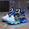 Zapatillas Deportivas de Dibujos Animados para Niños 2026 Otoño Zapatillas de Correr Luminosas para Niños Zapatillas Ligeras Antideslizantes con Felpa