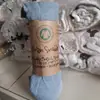 Manta Envolvente para Bebé de Algodón de Bambú Teñido Más Vendida Transfronteriza, Toalla de Baño de Gasa de Color Sólido de Doble Capa, Manta Cubre Cochecito de Bebé, Amazon