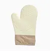 Guantes de silicona para aislamiento térmico, engrosados, antideslizantes, resistentes a altas temperaturas, guantes para horno, para hornear, antiquemaduras, guantes de cocina para microondas
