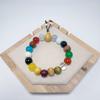 Pulseira de 18 Sementes Lingyin Feminina Estilo Guofeng Wen Play Duobao Pulseira de Bodhi Imitação Pulseira de Contas de Buda de 18 Sementes Drenagem ao Vivo