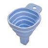 Funil criativo dobrável retrátil de silicone de grau alimentício para uso doméstico, com bico longo, filtro de combustível, subembalagem de líquidos, vazamento de óleo na cozinha