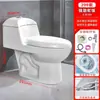 Novo Assento de Cerâmica para Vaso Sanitário Tipo Sifão de Luxo, Vaso Sanitário Padrão Anti-Odor para Banheiro, Tipo Universal