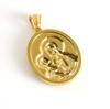 Collar Versátil de Acero Inoxidable de Nueva Moda Transfronteriza Moda Personalizada Europea y Americana Colgante de Acero de Titanio Joyería de Oro de 18K al por Mayor