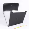 Bolsa organza A4 13 camadas classificação cor transparente página interna escritório estudante pasta de armazenamento de provas Amazon