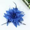 Square Dance Lily Feather Acessórios para o cabelo Acessórios para fantasias infantis Grampo de cabelo para desempenho de dança infantil
