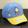 Gorra de béisbol gruesa con personaje de dibujos animados, protección solar, sombrero para niños, transpirable, gorra de béisbol con dibujos animados para niños y niñas, protección solar
