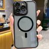 Capa para iPhone 15 com sensação de pele, Apple 15 Pro Max, transparente, 14 nichos, 13 com absorção magnética, 12 com tudo incluído, 11