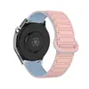 Adequado para Série de Relógios Samsung/Huawei Pulseira de Relógio Magnética de Silicone com Laço de Três Contas para Uso Profissional 20/22mm