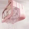 Bolsa de Lavado con Separación Seco y Húmedo Bolsa Cosmética de PVC Translúcido Mate Gran Capacidad Impermeable de Alto Nivel Bolsa de Almacenamiento y Fidelidad