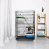 Gaiola para Gatos Doméstica Grande Casa para Gatos Camada Dupla Três Camadas Quatro Camadas Vila para Gatos Múltiplas Portas e Janelas Gaiola Dobrável para Gatos Gaiola para Animais de Estimação