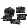 Nova Bolsa de Maquiagem Combinada Portátil para Viagem Bolsa de Maquiagem de Grande Capacidade Bolsa de Armazenamento de Maquiagem Atacado Bolsa de Lavar