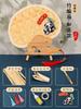 Pacote de material para leque de bambu DIY leque artesanal não patrimonial grupo de leques cultura do leque estilo chinês tecelagem infantil leque de PU Festival do Barco-Dragão