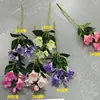 Flores de Gladiolos Artificiales para Decoraciones de Boda, Arreglos Florales, Decoración de Salón de Bodas, Flores Falsas para Decoración del Hogar, Arte Floral, Lirios Extranjeros