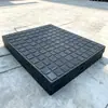 Placa de Cruce de Goma Portátil, Almohadilla de Cruce a Nivel Ferroviario, Amortiguadora de Impactos, Resistente al Desgaste, Placa de Cruce de Goma Estable