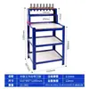 Mesa de trabajo para máquina de taladrado y roscado CNC mesa de herramientas para moldes de piezas de trabajo soporte de mesa de trabajo de taller