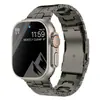 Adequado para Pulseira de metal titânio para Apple Watch 38mm 42mm Pulseira de metal para smartwatch Homem de Ferro