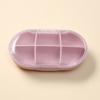 Caja de medicamentos de 6 compartimentos para 7 días, dispensador de medicamentos pequeño, portátil, caja de medicamentos semanal, caja para pastillas