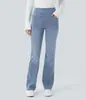 Jeans Rectos de Tiro Alto de Venta Caliente Transfronterizos para Mujer, Pantalones Largos Casuales Adelgazantes y Levantacola, Jeans Suaves de Estiramiento en Cuatro Direcciones con Bigotes