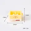 Conjunto de modelo miniatura fofo de loja de conveniência estilo japonês, mini móveis de animais pequenos, comida de casa de bonecas brinquedo decoração DIY