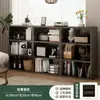 Gabinete de ocho compartimentos, gabinete negro, librero de pared, gabinete de almacenamiento, mesita de noche, gabinete de almacenamiento para el dormitorio