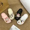 Hebilla de Zapato Peluda de Moda Shirley Rose Accesorios para Zuecos Flor de Zapato Desmontable para Manualidades Hebilla de Flor de Zapato