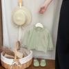 Roupa de Verão Fina com Proteção Solar para Meninas Estilo Coreano Estilo Estrangeiro Cardigan Pequeno para Ar Condicionado de Bebê Jaqueta Doce Fofa de Princesa Versátil