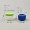 Botella para Mascarilla de Barro de 50ml 100ml 200ml 250ml Botella tipo Helado de PP Mate Botella de Boca Ancha para Cosméticos