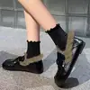 Mocasines de suela plana zapatos peludos de moda zapatos individuales mujer zapatos Birkenstock modernos 2026 otoño e invierno nuevos lanzamientos zapatos pequeños de cuero de felpa mujer