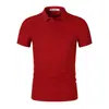 Camisas Polo Masculinas de Primavera e Verão com Logo Estampado, Manga Curta Bordada para Trabalho, Atacado para Grupos Corporativos