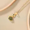 Conjunto de cadena y colgante de cisne para mujer, de plata esterlina S925, chapado en oro, jade hetiano, único, simple y combinable
