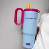 Taza Térmica Nueva con Asa, Portátil para Estudiantes, Acero Inoxidable 316, Gran Capacidad, Alto Valor Estético, Taza con Popote, Taza para Coche