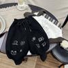 Pantalones Casuales para Niños, Pantalones Jogger Forrados de Polar, Novedad Otoño e Invierno 2026 Estilo Coreano Pantalones de Chándal para Niños
