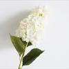 Pintura al óleo vintage, flor artificial para boda, pagoda única, hortensia, flor falsa, decoración del hogar para boda, hortensia, venta al por mayor transfronteriza