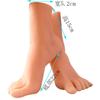 Jade Foot Atacado Inserível Sexo Diversão Molde de Pé Plantar com Furo Máquina Copo Molde Invertido Masturbador Masculino Adereços