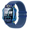 Adecuado para la correa del reloj para niños Little Genius Phone Watch Z7 Z8 D6e de silicona con hebilla suave y correa con hebilla de pasador tejida