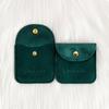 Bolsa de Terciopelo con Cierre de Esquina Redondeada, Bolsa de Terciopelo a Prueba de Polvo para Joyería, Bolsa para Anillos y Pendientes, Bolsa de Almacenamiento para Pulseras, Collares y Colgantes