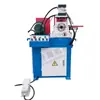 Máquina automática de chanfrar face única de extremidade de tubo pneumático de aço inoxidável DJ-80, máquina de chanfrar face de extremidade de barra redonda de tubo de aço