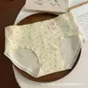 Ropa Interior de Algodón Puro Antibacteriana Tipo Dulce para Mujer, Tiro Medio y Bajo, No Sofocante, Amigable con la Piel y Transpirable, Bragas para Mujer