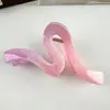 Presilha de cabelo estilo coreano com cor degradê, presilha de cabelo estilo férias para mulheres, presilha tubarão para a parte de trás da cabeça, acessório de cabelo colorido