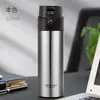 Termo de Negocios de Gama Alta para Hombres, Anticaídas, Separación de Té y Agua, Taza para Coche, Taza para Preparar Té, Taza para Beber Té, Taza de Agua con Tapa Desplegable