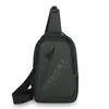 2026 Nueva Moda Bolso de Pecho para Hombre Bolso de Hombro de Textura de Cuero de Moda Gran Capacidad Bolso Cruzado Simple Casual