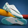 Zapatos de Fútbol Nk C Ronaldo Assassin 16 con Tacos Rotos para Hombres, Niños, Niñas, Adultos, Tacos Largos, Zapatos de Entrenamiento Profesionales para Mujeres