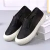 Zapatos Perezosos de Suela Blanda para Estudiantes Mujeres, Zapatos de Pescador Transpirables de Suela Gruesa y Aromáticos, Zapatos de Lona Cómodos y Casuales para Mujeres