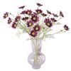 Flor de Simulación Pastoral Flor Gesang Cosmos Nórdico Hogar Sala de Estar Proyecto Decoración Suave Set de Boda Material de Flor Flor Falsa