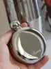 Frasco portátil de aço inoxidável 304, frasco redondo mini espesso 0,15 kg é um utensílio de bebida de metal portátil para uso doméstico